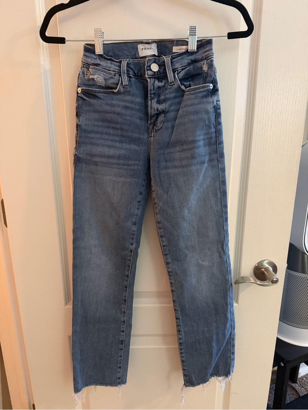 Frame Le High Straight Leg Jeans